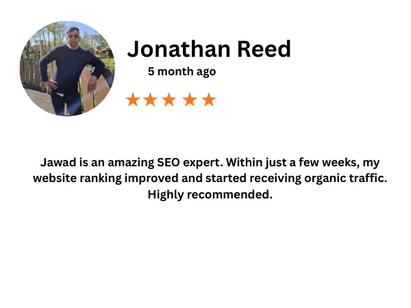 Jawad SEO 22 Jonathan reed